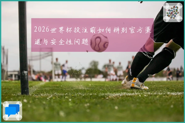 2026世界杯投注前如何辨别官方渠道与安全性问题
